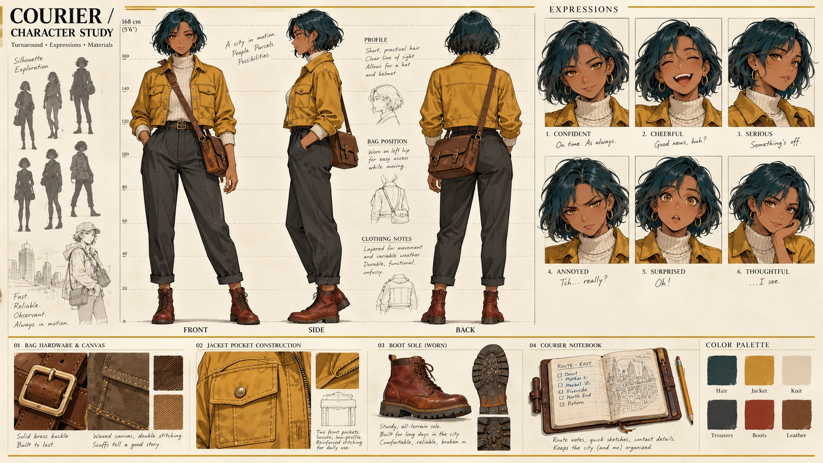 GPT-Image-2 in Practice: Design a Character Reference Sheet from One Prompt (Turnaround / Expressions / Style Directions)